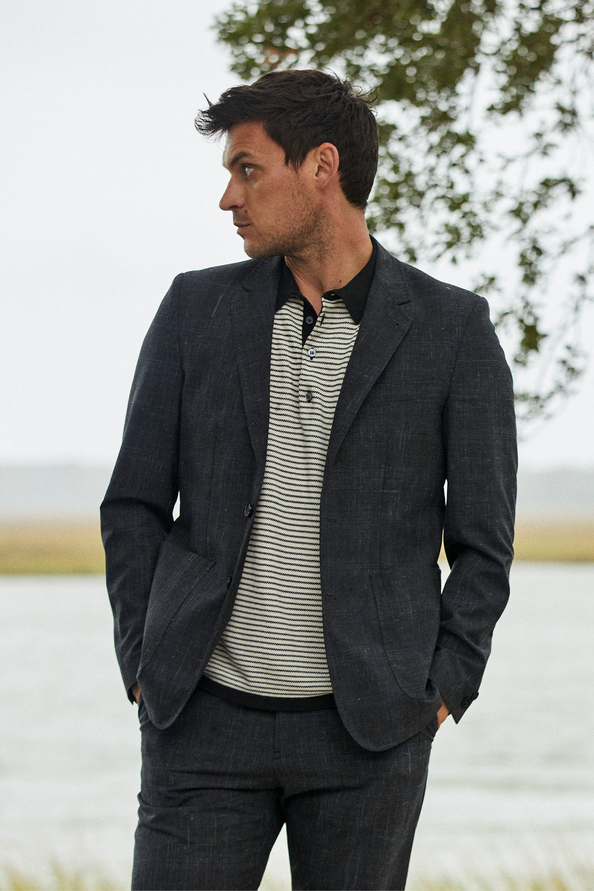Model wears Billy Reid new arrivals