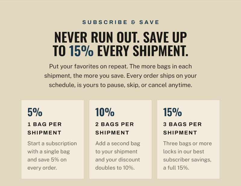 Start a subscription today