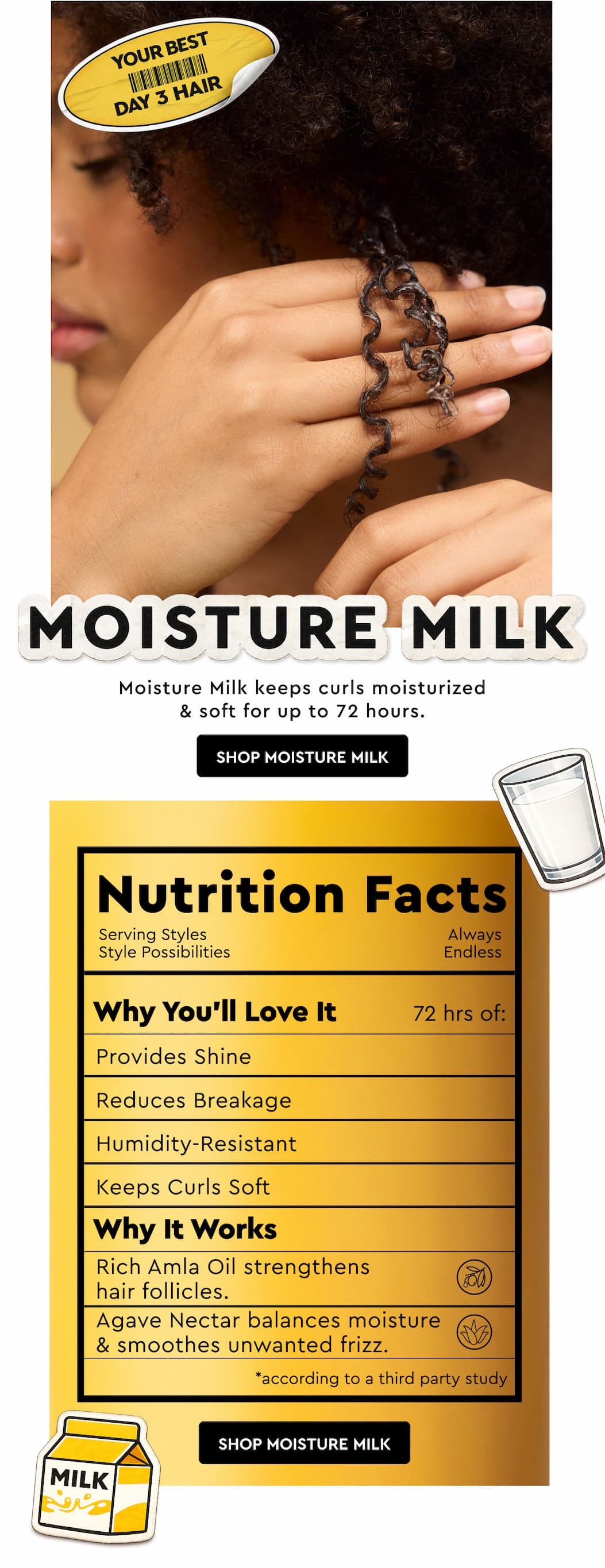 MOISTURE MILK