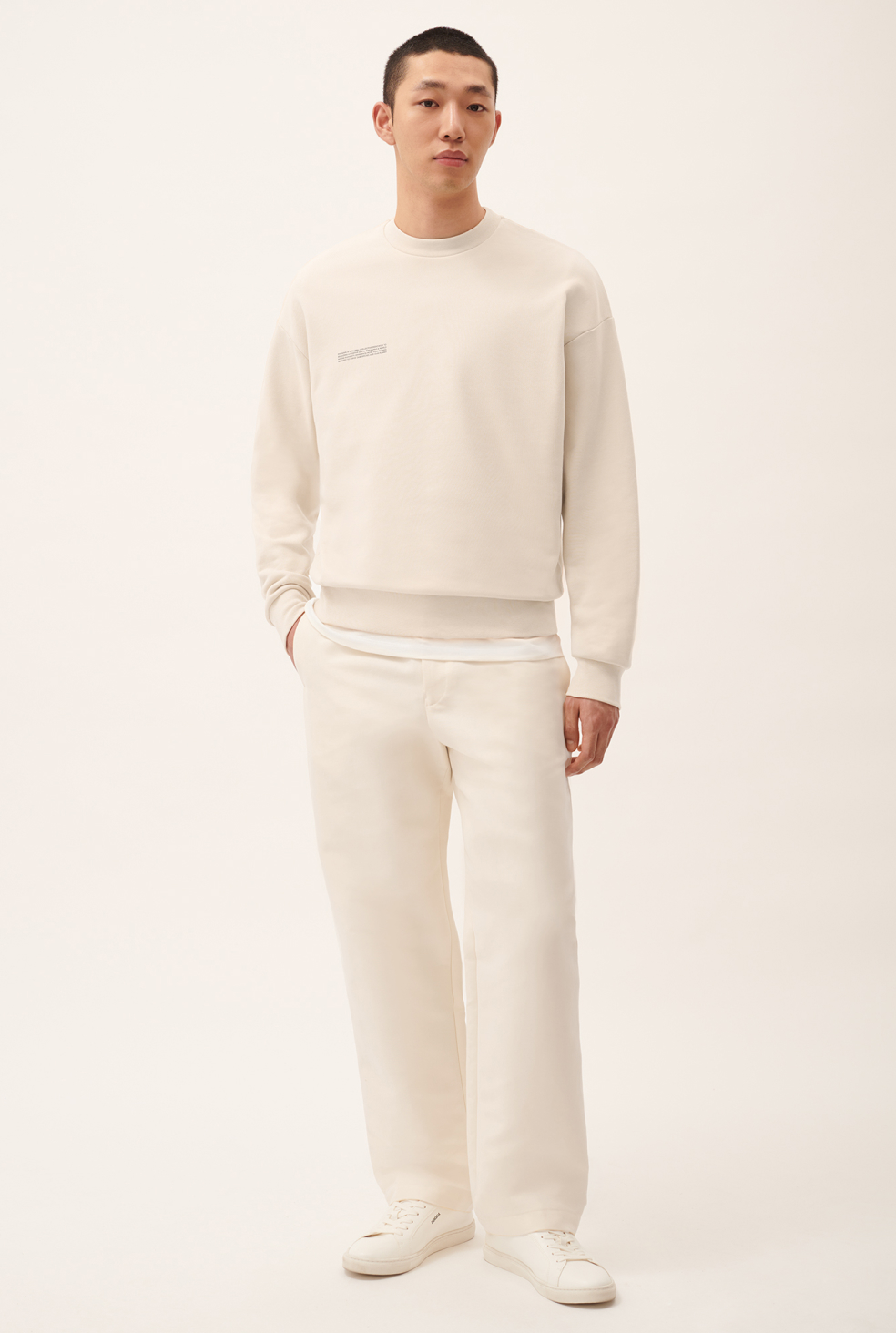 Womens 365 Midweight Sweatshirt - Off-White