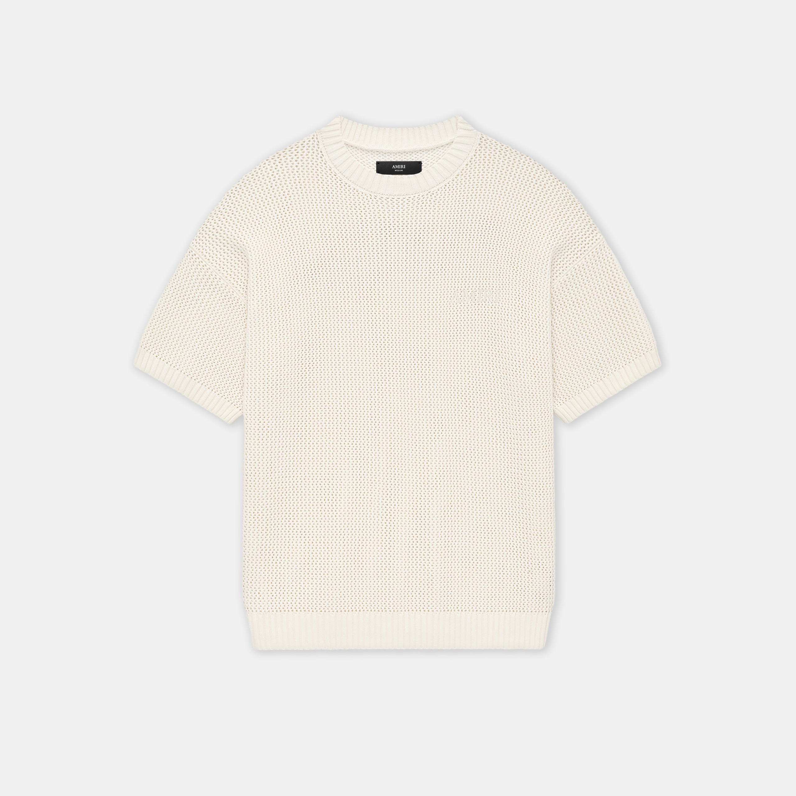 AMIRI CROCHET MESH TSHIRT