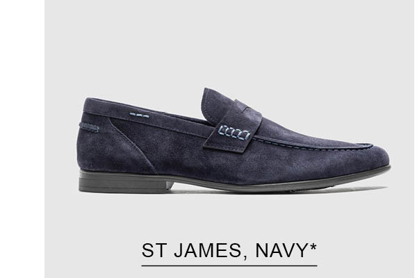 Shop St James Loafer, Navy online and instore at Rodd & Gunn