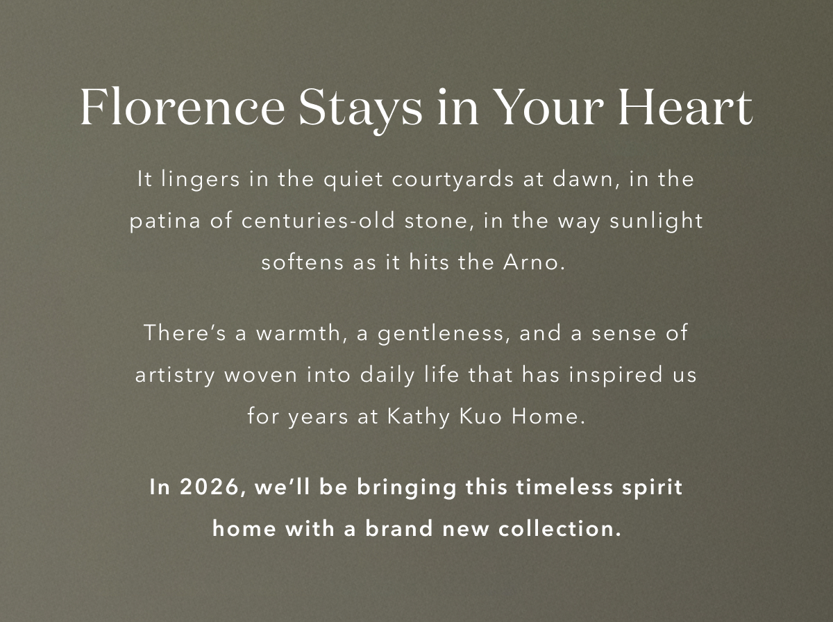 Florence Stays in Your Heart