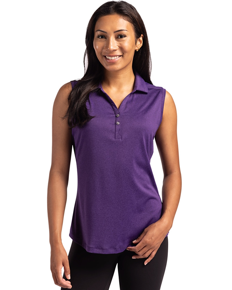 Image of Cutter & Buck Forge Epic Confidence Recycled Womens Sleeveless Polo