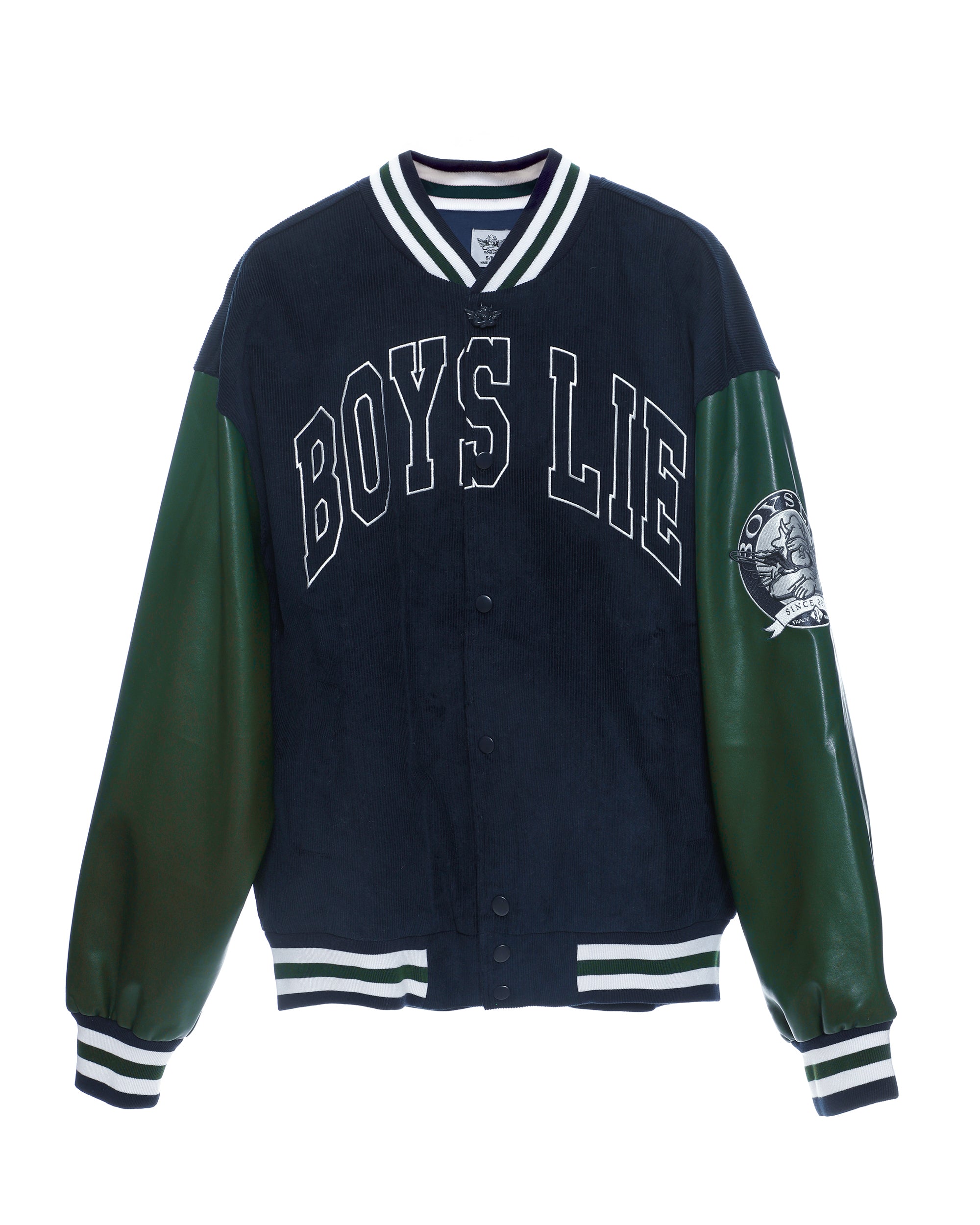Image of A Team Goes Blue Varsity Jacket