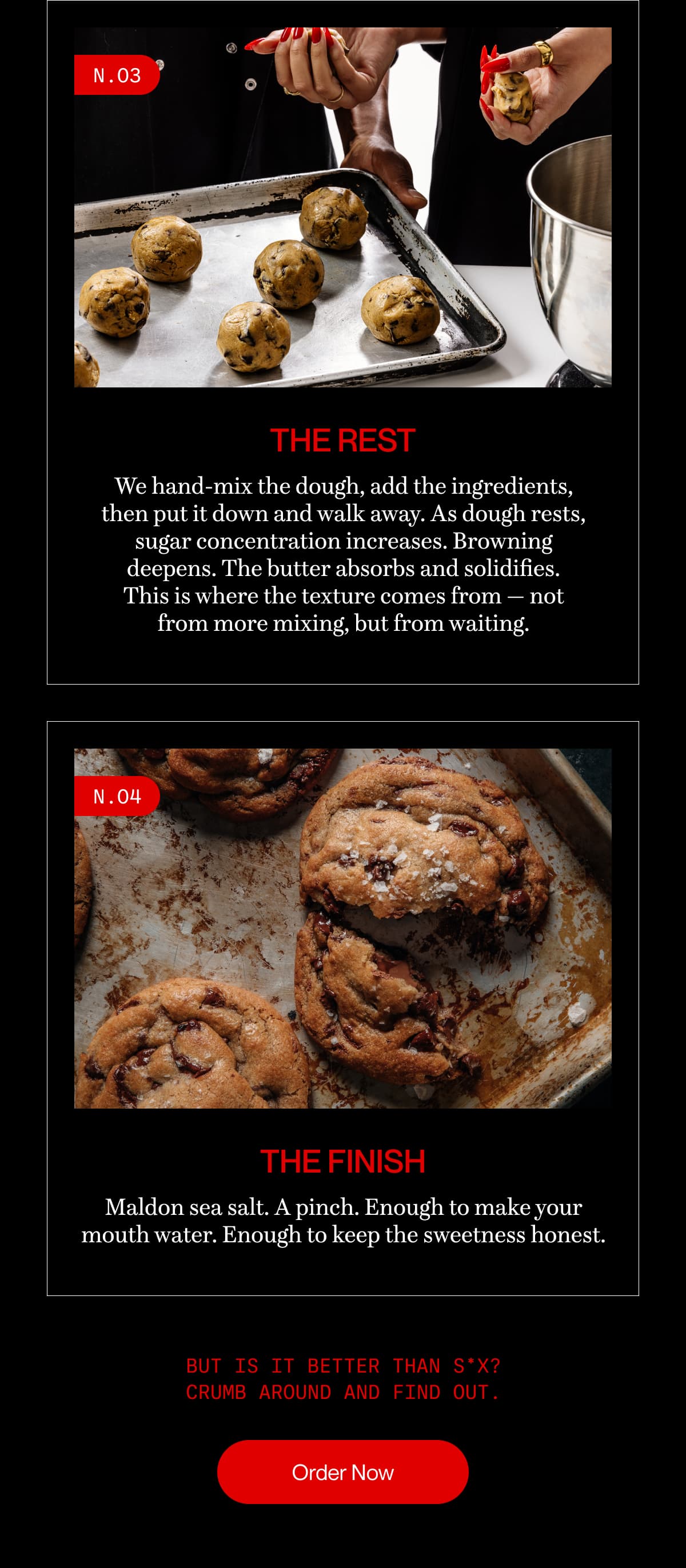 But is it Better Than S*x? Crumb around and find out. | Order Now