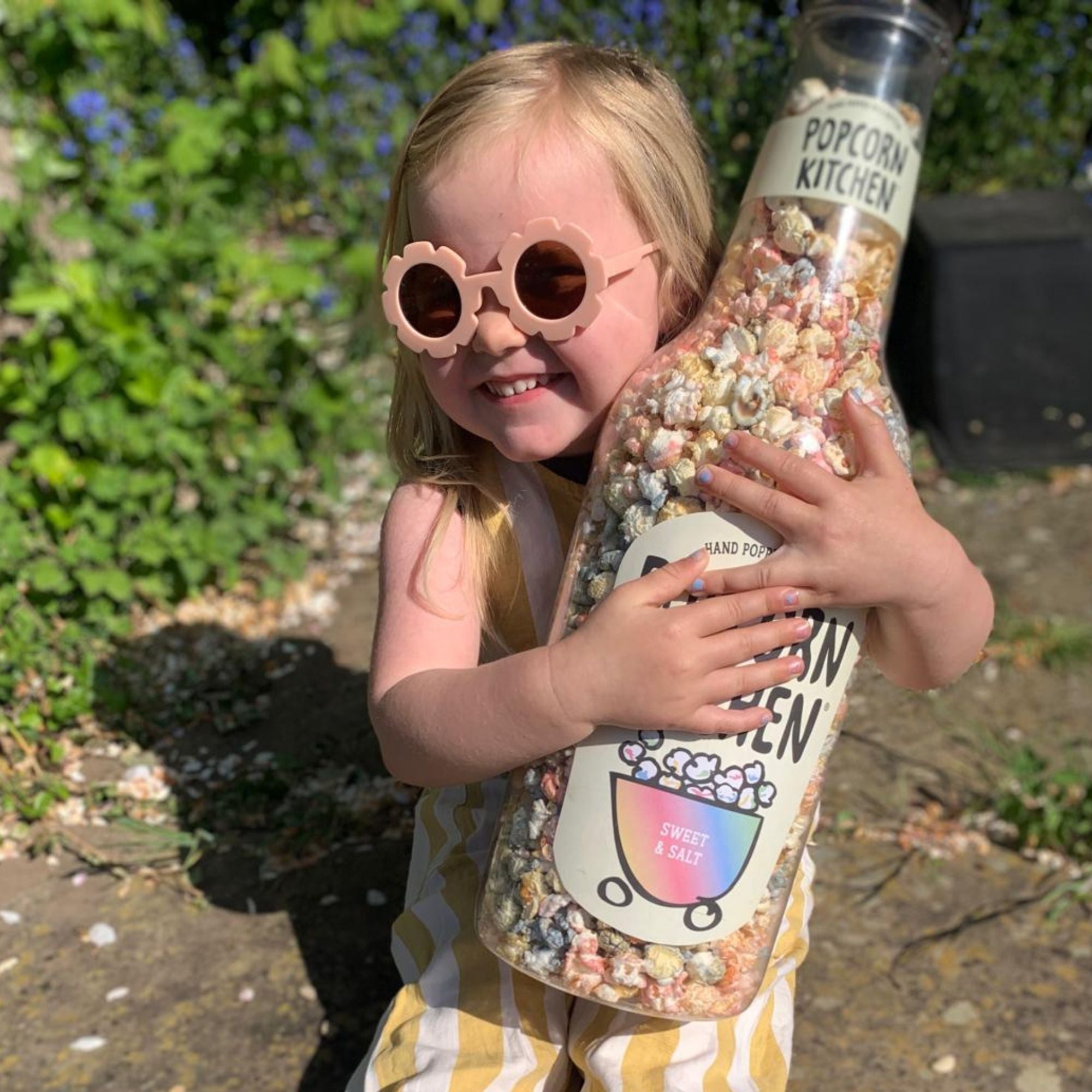 Image of Sweet & Salt Rainbow Popcorn Giant Money Bottle