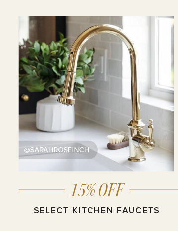 15% Off - Select Kitchen Faucets