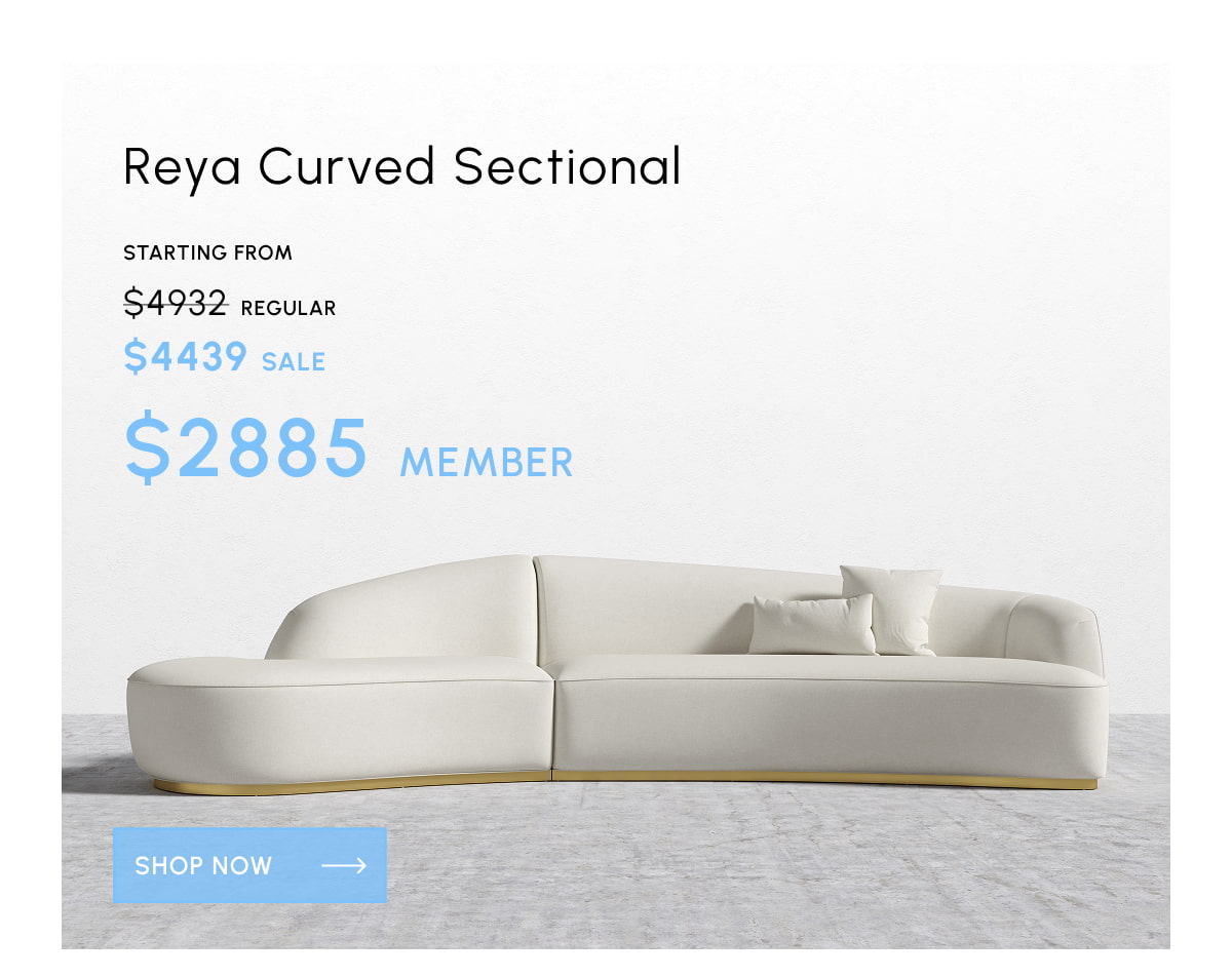 Reya Curved Sectional
