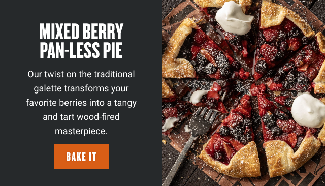 Mixed Berry Pan-Less Pie 
