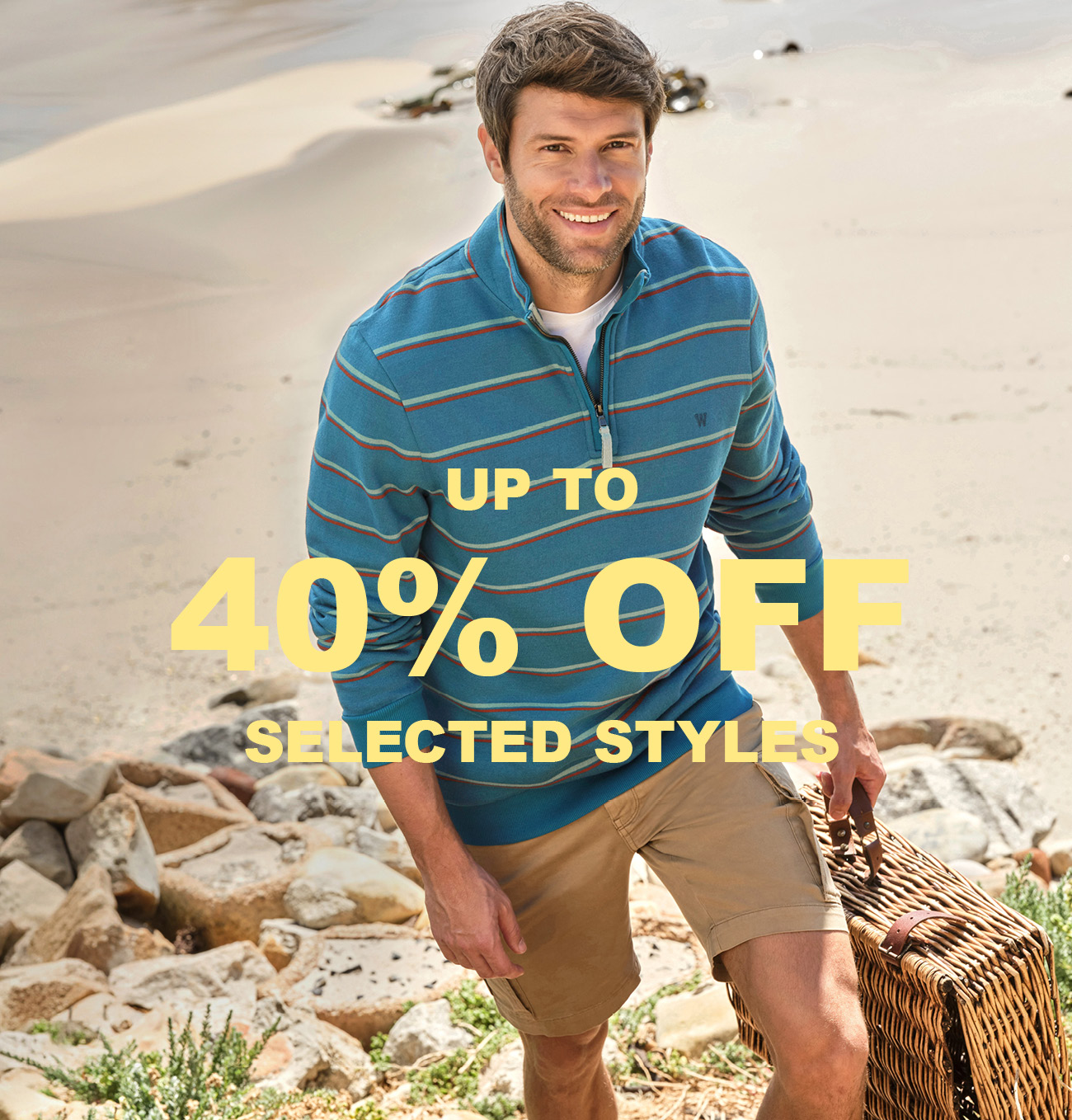 Bank Holiday Offer - Up to 40% off selected styles!