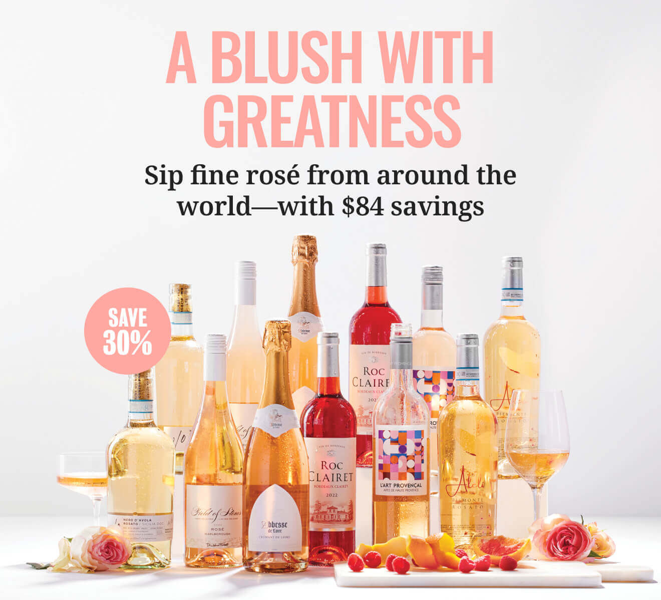 Premium international ros&eacute;s