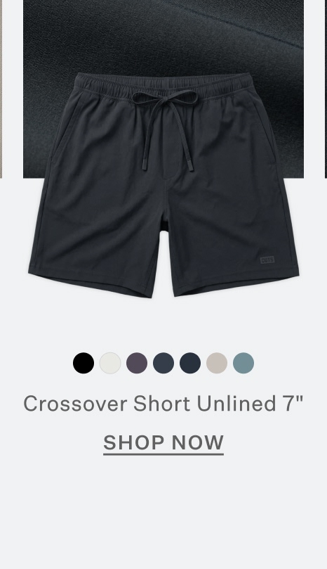 Crossover Short Unlined 7"
