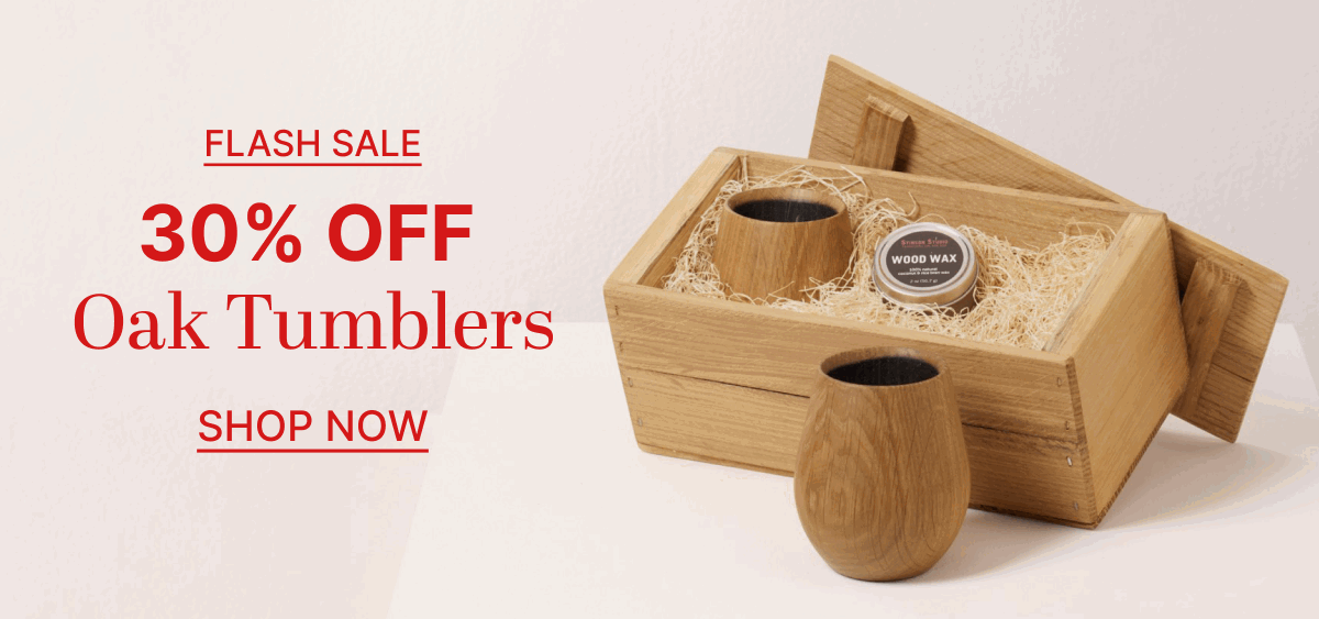 30% off Tumblers