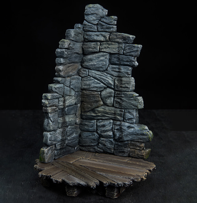 Dungeon Display Base Sixth Scale Figure
