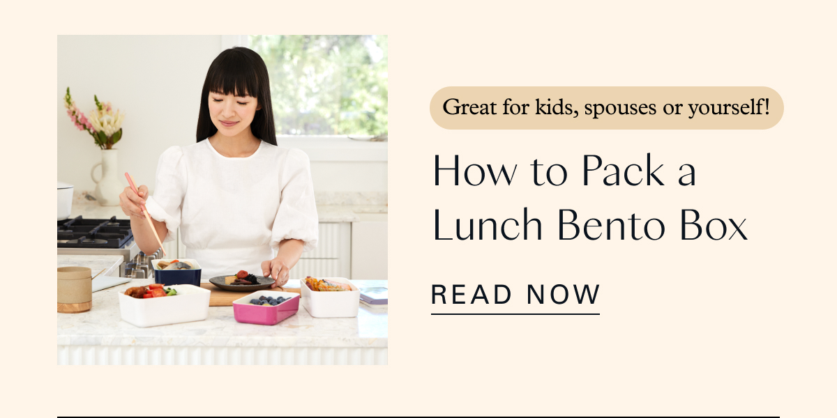 How to Pack a Lunch Bento Box (great for kids, spouses or yourself!) 