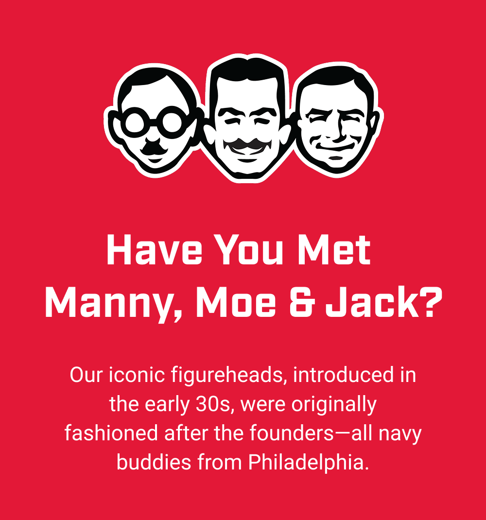 HAVE YOU MET MANNY, MOE & JACK?