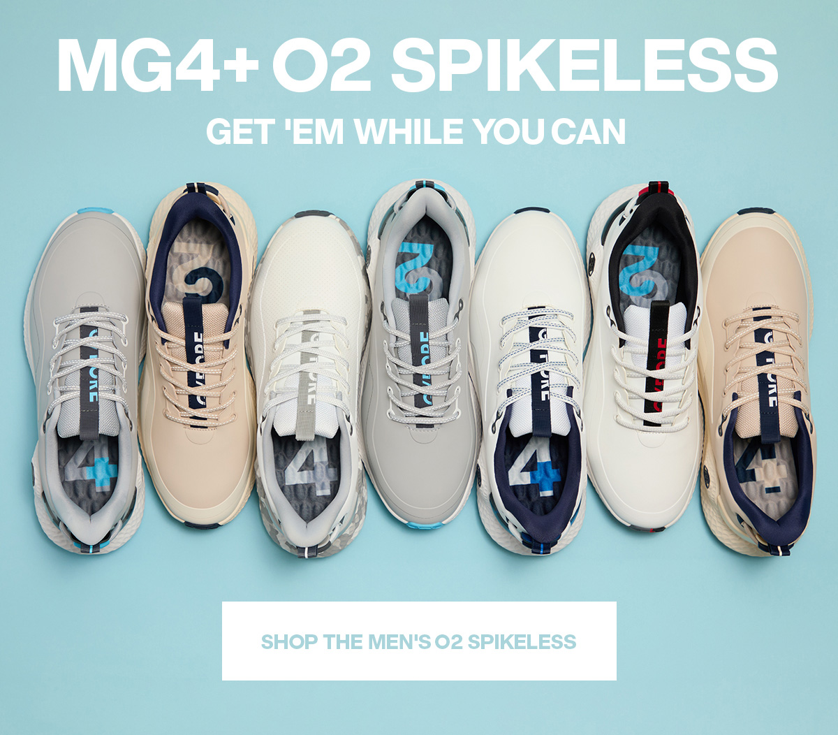 SHOP THE MEN'S O2 SPIKELESS