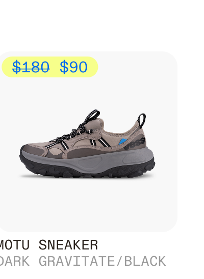 Motu Sneaker Dark Gravitate/Black