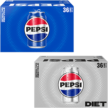 Pepsi AND/OR Diet Pepsi