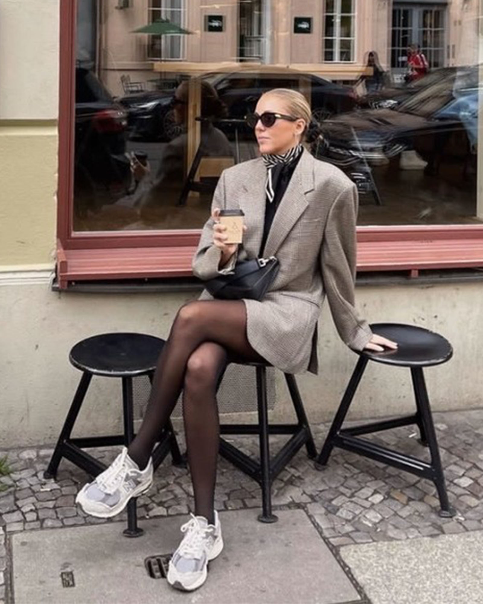 2-Pack Elin Premium Tights Black