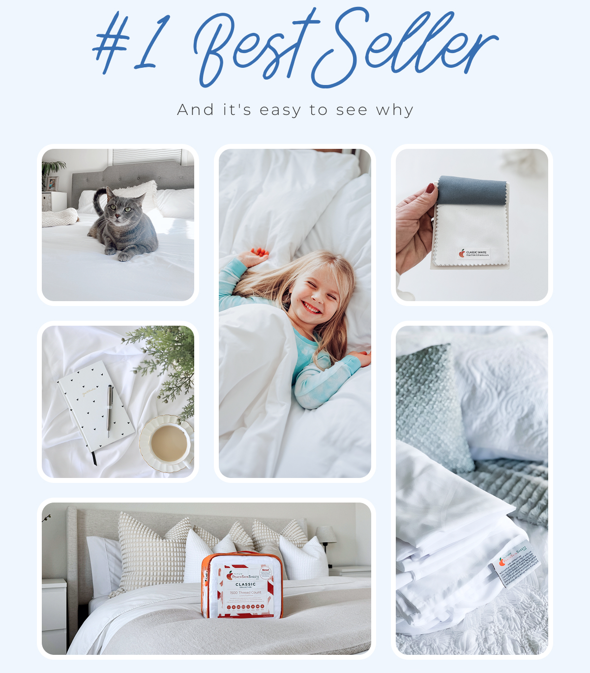 Classic White is Our #1 BestSeller