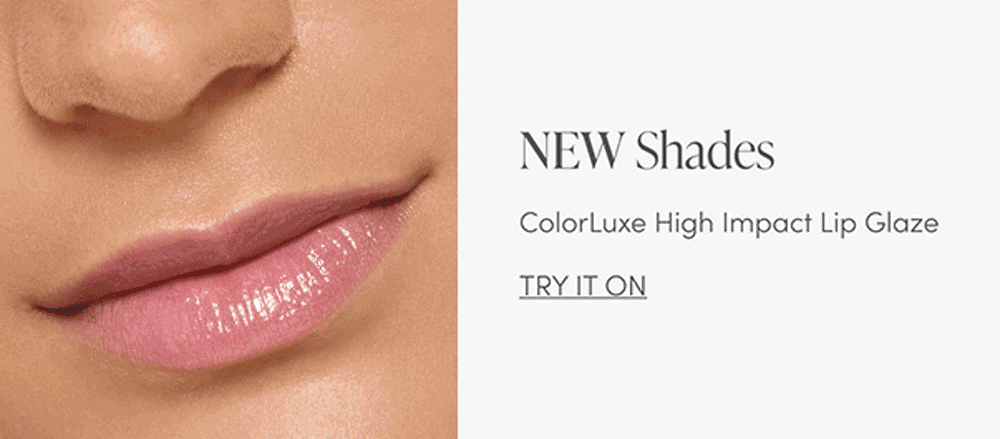 New shades of ColorLuxe Lip Glaze 