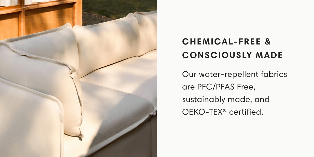 Chemical-Free & Consciously Made