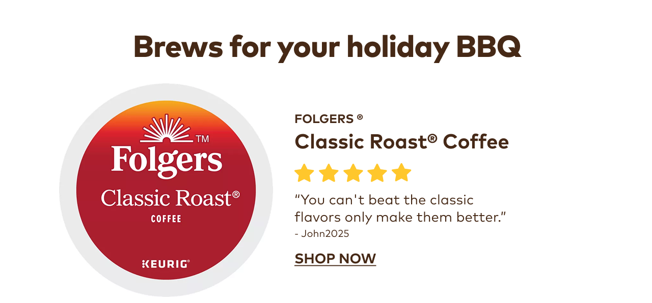 Folgers® Classic Roast® Coffee