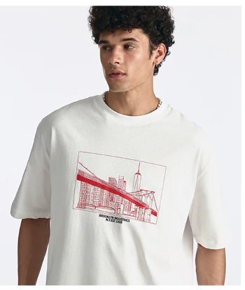 Men's Brooklyn Bridge T-Shirt White