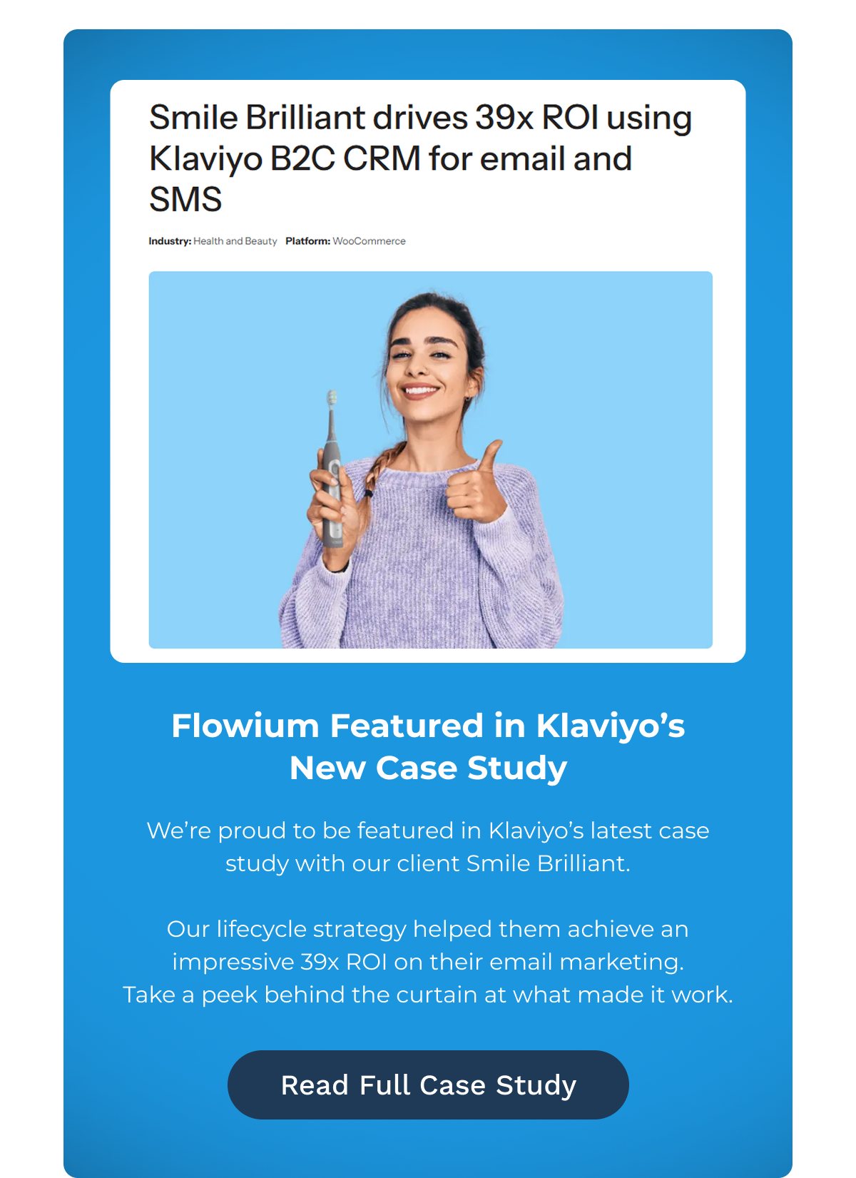 Flowium Featured in Klaviyo’s New Case Study
