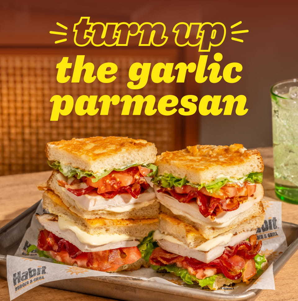 Turn up the garlic parmesan