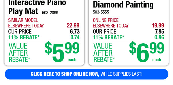 Mega Big Gem Diamond Painting - ONLY $6.99 After Rebate*!