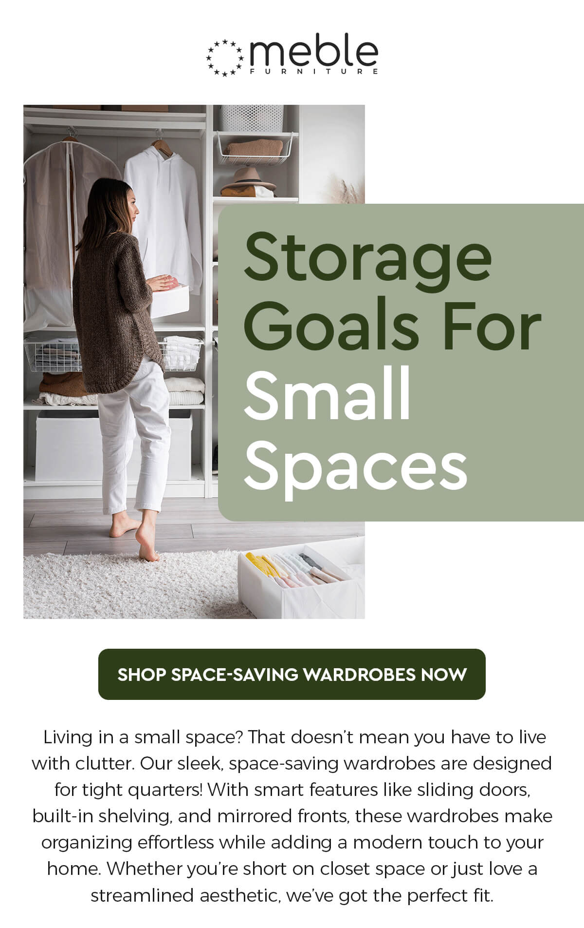 Storage Goals For Small Spaces