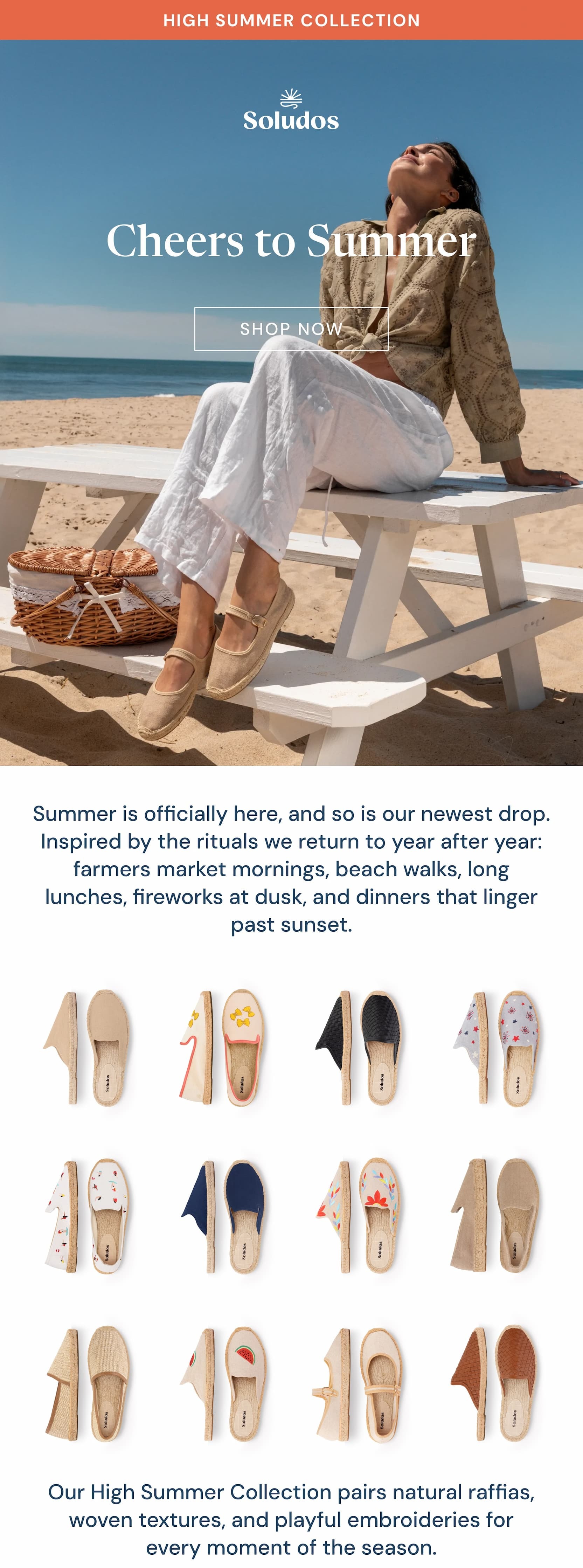 HIGH SUMMER COLLECTION: Cheers to Summer [SHOP NOW]