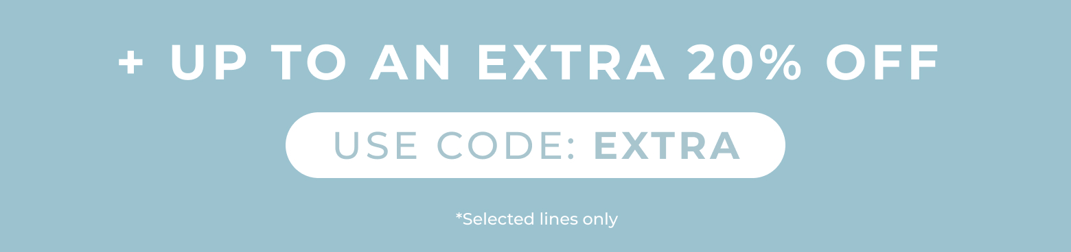 Up to an extra 20% off | Use code: EXTRA