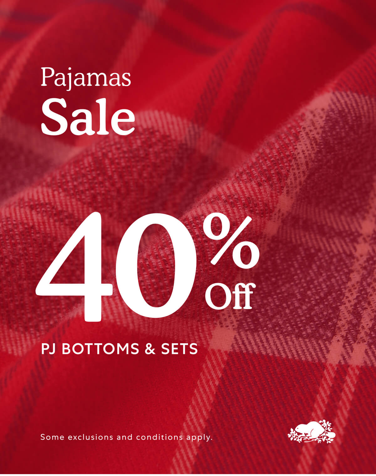 Pajamas Sale 40% Off PJ Bottoms & Sets
