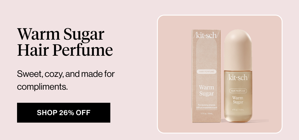 Warm Sugar Hair Perfume. Sweet, cozy, and made for compliments.