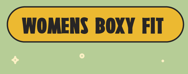 Womens Boxy Fit. 