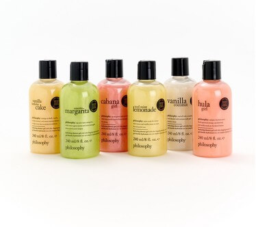 philosophy it's a summer celebration 8oz shower gel 6pc set