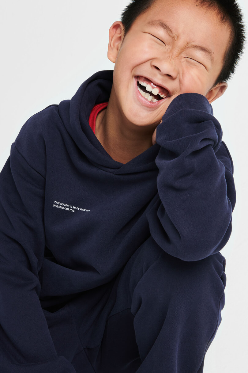 Kids' 365 Midweight Hoodie - Navy Blue