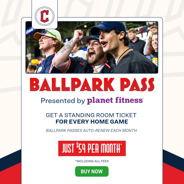 Ballpark Pass - Just $59 Per Month - Buy Now