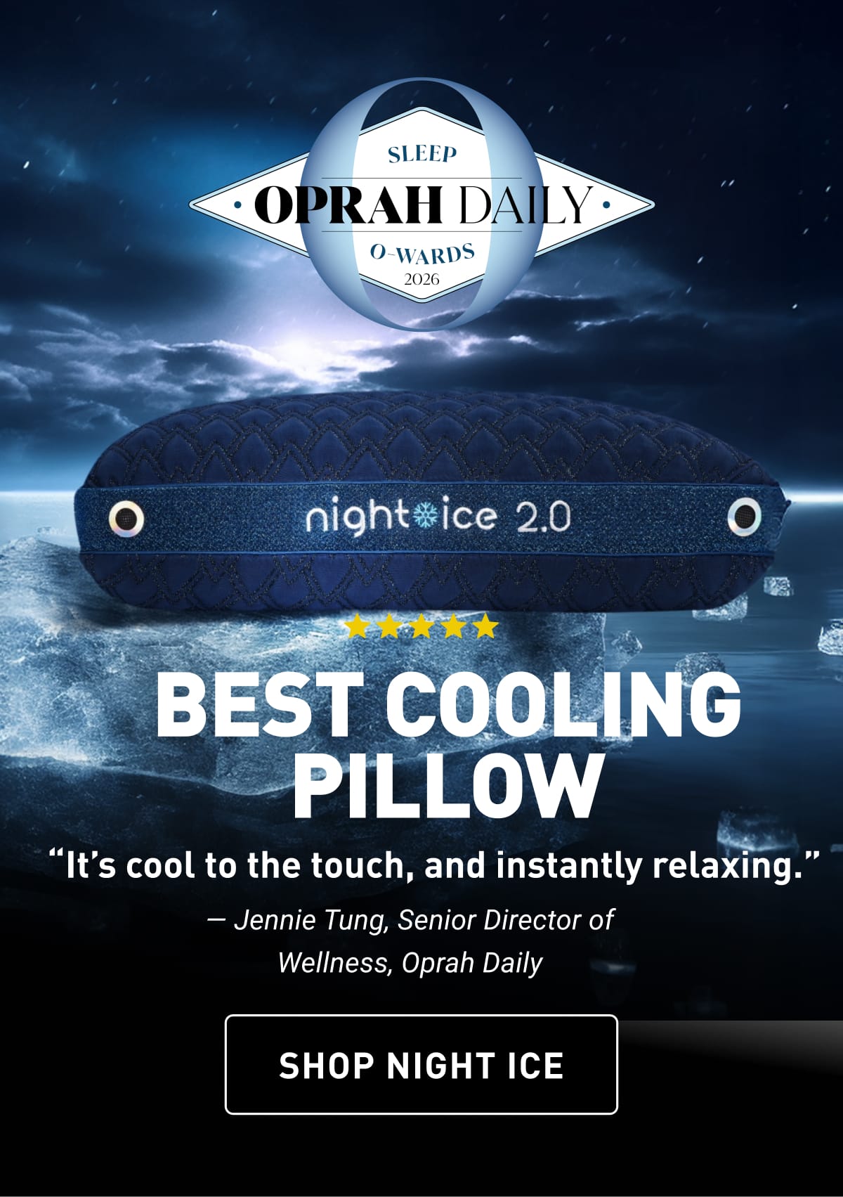 Awarded Best Cooling Pillow