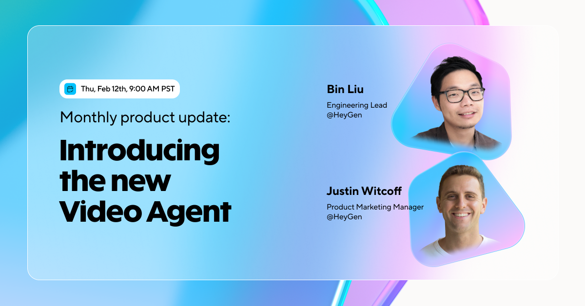 Master Video Agent Webinar