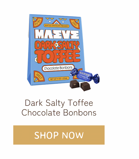 Dark Salty Toffee Chocolate Bonbons