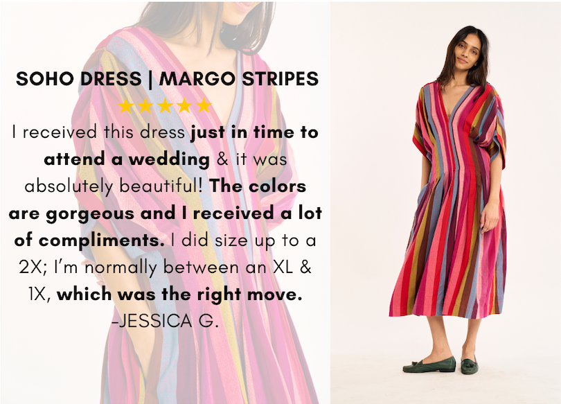 Soho Dress | Margo Stripes