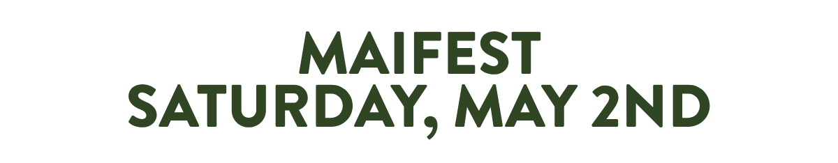 maifesTSATURDAY, May 2nd