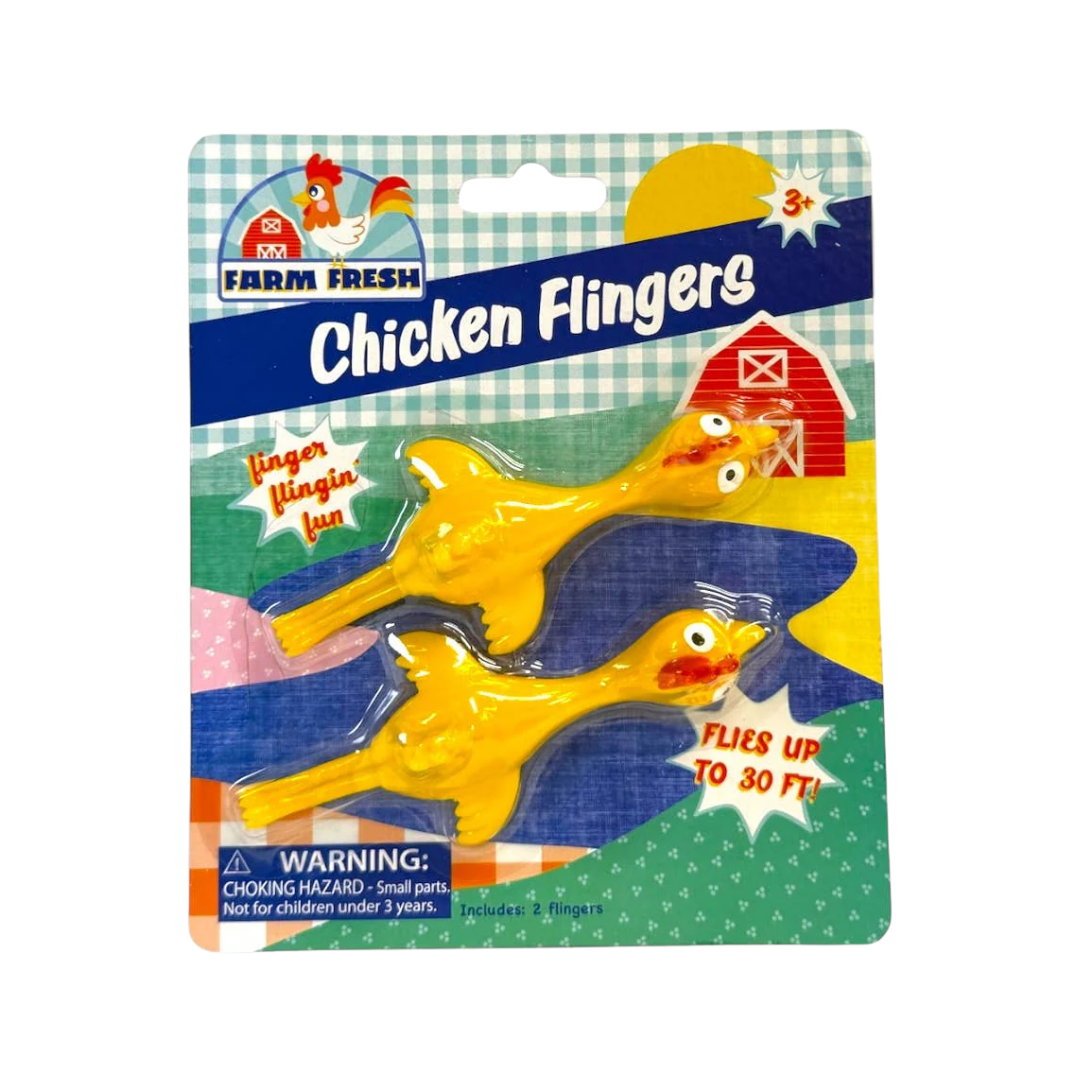 Image of Farm Fresh Chicken Flingers Launch Toy, Spring
