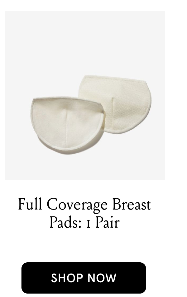 Full Coverage Breast Pads: 1 Pair