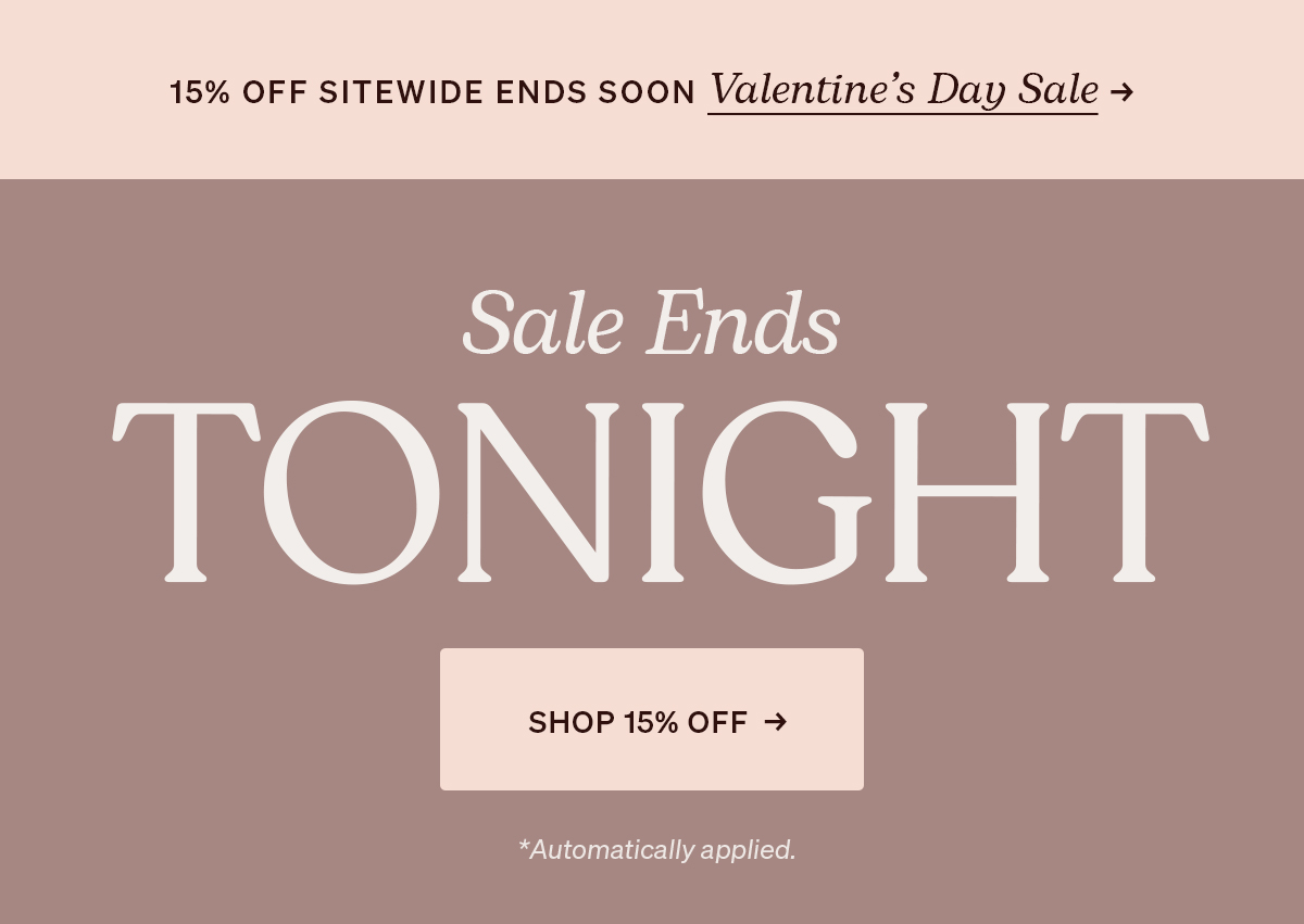 Valentine's Sale 2026